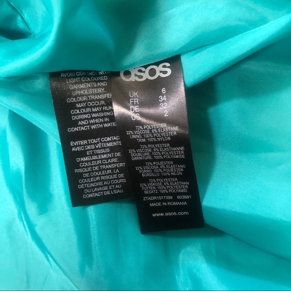 ASOS cap sleeve mini dress - Picture 6 of 8